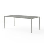Nine Sine dining table, 189 x 94,5 cm, grey