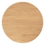 Tom Dixon Slab table, round, 120 cm, lacquered oak, extra image