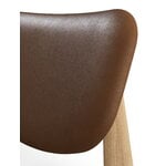 Tom Dixon Slab Lounge Chair, lackierte Eiche - Cognac-Leder, extrabild