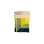 Røros Tweed Åsmund Gradient viltti, 200 x 135 cm, keltainen - sininen