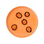 Frizbee Ceramics Assiette pour bébé, Kawaii, 15,5 cm, sourire orange, image extra