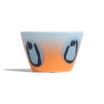 Frizbee Ceramics Super cup, Kawaii, 75 ml, water orange gradient smile, extra image