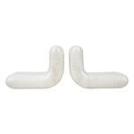 Tom Dixon Stone bookends, 2 pcs, white, extra image