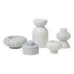 Tom Dixon Stone stacking candleholder, white, extra image