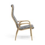Swedese Lamino easy chair, sheepskin, Scandinavian grey