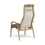 Swedese Lamino easy chair, sheepskin, Sahara
