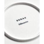 Serax Silhouette lautanen, M, 23,5 cm, valkoinen, tuotteen lisäkuva