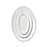 Serax Silhouette oval plate, M, 18,5 cm, white, extra image