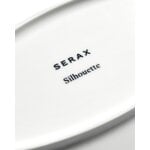 Serax Silhouette syvä ovaali lautanen, M, 24,5 cm, valkoinen, tuotteen lisäkuva
