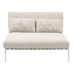 Muuto Settle Outdoor lounge bed, without armrest, Laze 1 - grey, view 3