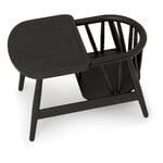 Oaklings Smilla toddler chair with tray, black stained oak, extra image