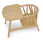 Oaklings Smilla toddler chair with tray, oak