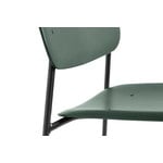 HAY Soft Edge P10 chair, black - hunter green