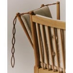 Fredericia Spoke-Back sofa, soaped oak - Natural Linen 003, extra image
