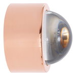 Tom Dixon Spot Surface LED vägglampa, rund, koppar