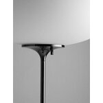 GUBI Stemlite floor lamp, 110 cm, dimmable, black chrome