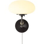 GUBI Stemlite Wandleuchte, Schwarzchrom - Opal, Ansicht 3