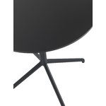 Muuto Still Cafe bord 75 cm, svart