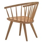Stolab Arka lounge chair, oiled oak