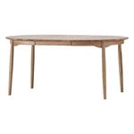 Stolab Carl table, round, 115 cm + 2 x 50 cm extensions, oiled oak