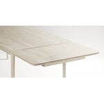 Stolab Prima Vista table, 50 cm extension leaf, matt lacquered birch