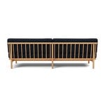 TAKT T19 Spoke Sofa with armrests, oak - dark blue Kvadrat Autumn 0791, extra image