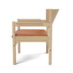 TAKT T04 Soft lounge chair, oak - cognac Spoor Zea leather, view 4
