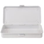 Toyo Steel T-192 Trunk Shape boîte à outils, blanche, image extra