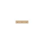 TAKT T21 Curve coat rack, 30 cm, oak, view 3