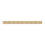 TAKT T21 Curve coat rack, 90 cm, oak, extra image