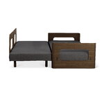 Tapio Anttila Collection ON2 Wood sofa bed, brown oak - grey Hopper 67, extra image