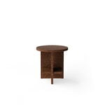 Nine Tee side table, round, smoked cork, extra image