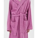 Tekla Hooded bathrobe, magenta