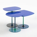 Kartell Thierry sivupöytä, 45 x 45 cm, sininen