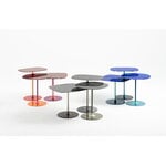 Kartell Thierry side table, 50 x 50 cm, blue