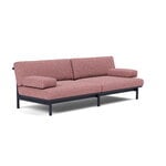 TAKT T19 Spoke Sofa with armrests, black blue oak - rose Kvadrat Autumn, view 4