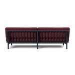 TAKT T19 Spoke divano con braccioli, rovere nero blu - rosso sc. Kvadrat Autumn, vista 3