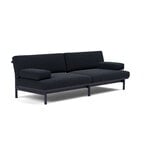 TAKT T19 Spoke sohva käsinojilla, sinimusta tammi - dark blue Kvadrat Autumn, näkymä 3