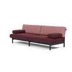 TAKT T19 Spoke Sofa con braccioli, rovere blu nero - d. rosso-rosa Kvadrat, vista 4