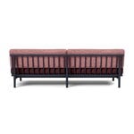 TAKT T19 Spoke Sofa con braccioli, rovere blu nero - d. rosso-rosa Kvadrat, vista 3