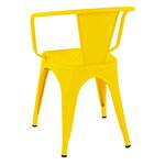 Tolix Chair A56, matt lemon