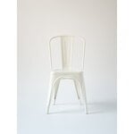 Tolix Chair A, glansigt vit