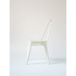 Tolix Chair A, glansigt vit