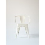 Tolix Chaise A56, blanc brillant