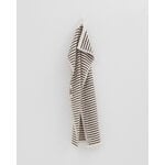 Tekla Guest towel, kodiak stripes