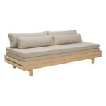 Tapio Anttila Collection Day&Night sofa bed, oak - beige Hopper 51