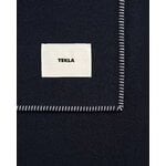 Tekla Lambswool blanket, 130 x 180 cm, dusk blue, extra image