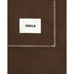 Tekla Coperta in lana d’agnello, 130 x 180 cm, noce, vista 3