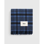 Tekla Lambswool blanket, 140 x 200 cm, blue plaid, extra image