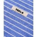 Tekla Terry towel, clear blue stripes, extra image